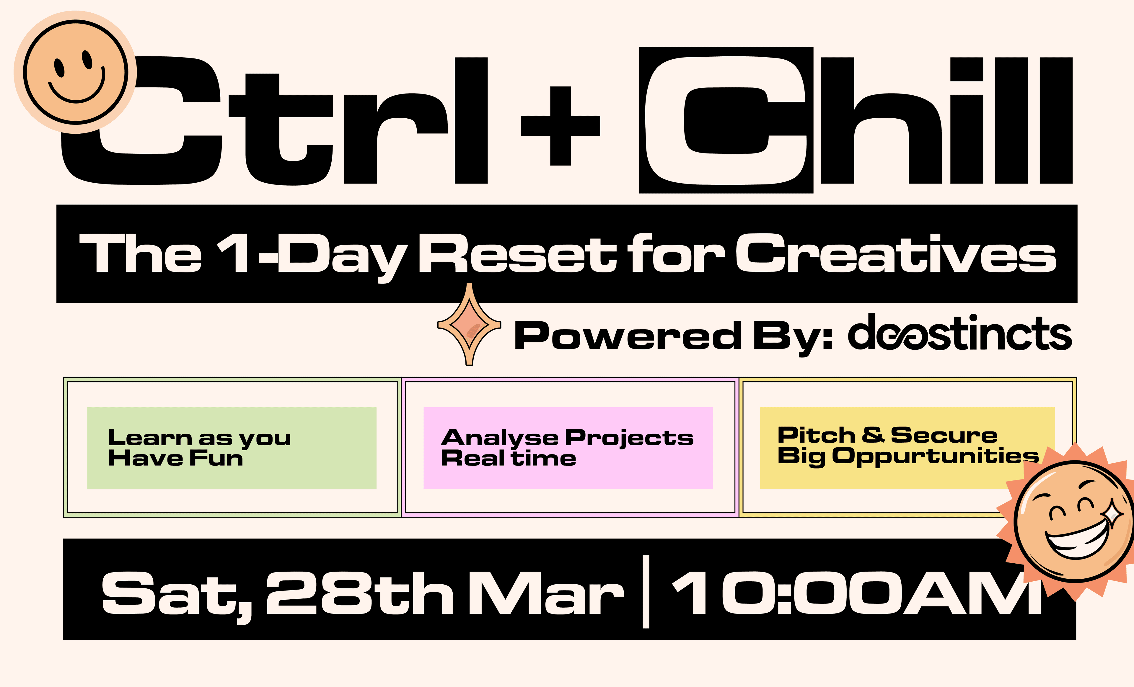 Ctrl + Chill Event Flyer
